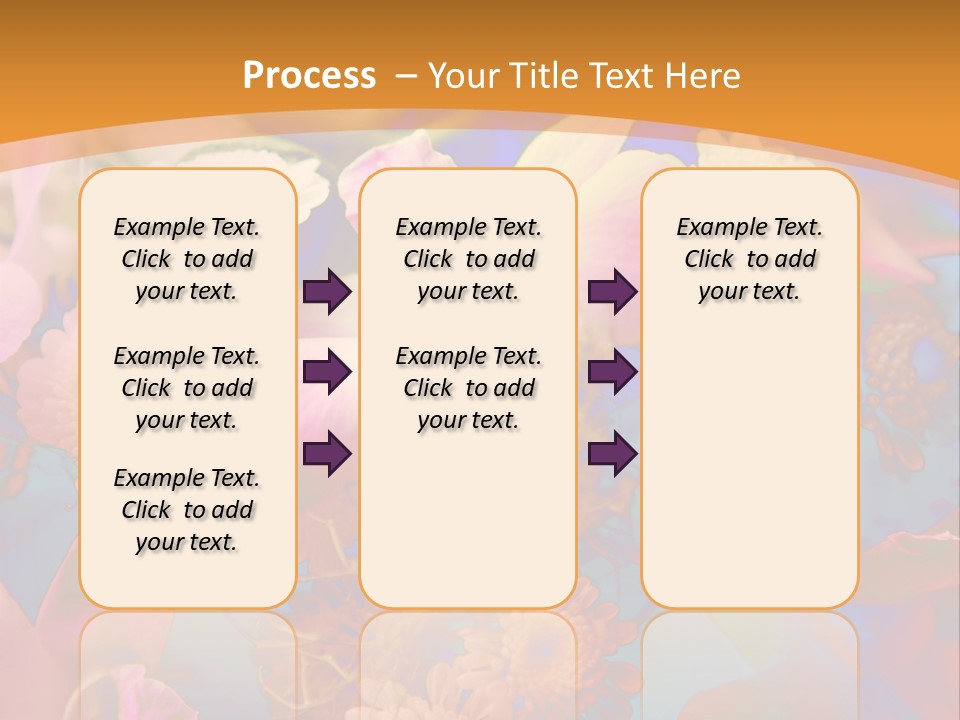 A Colorful Flower Powerpoint Presentation Is Shown PowerPoint Template