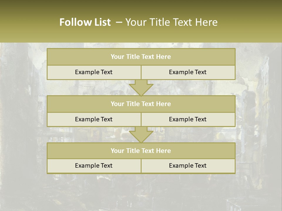 A Painting Of A Factory With Smoke Coming Out Of It PowerPoint Template