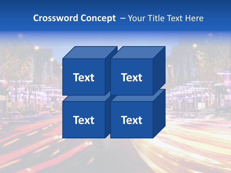 A Picture Of The Arc Of Triumph In Paris PowerPoint Template