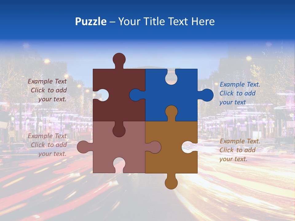 A Picture Of The Arc Of Triumph In Paris PowerPoint Template