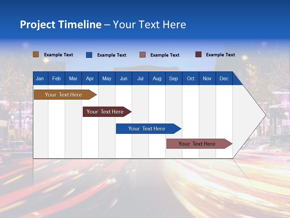 A Picture Of The Arc Of Triumph In Paris PowerPoint Template