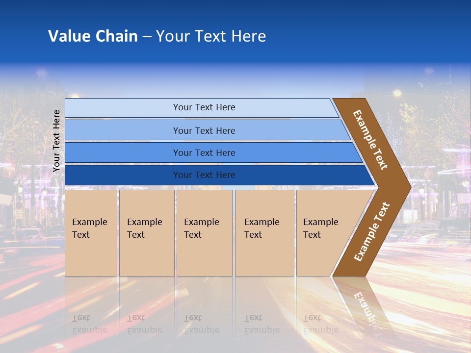 A Picture Of The Arc Of Triumph In Paris PowerPoint Template
