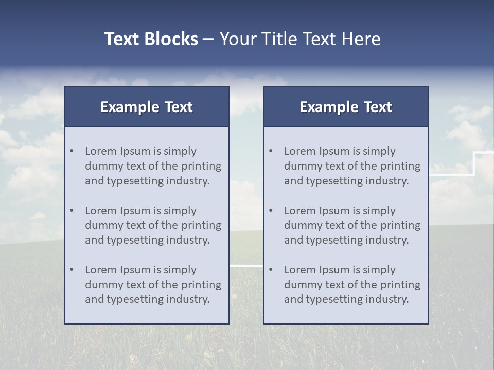 A Man Sitting On A Stair Going Up To The Sky PowerPoint Template