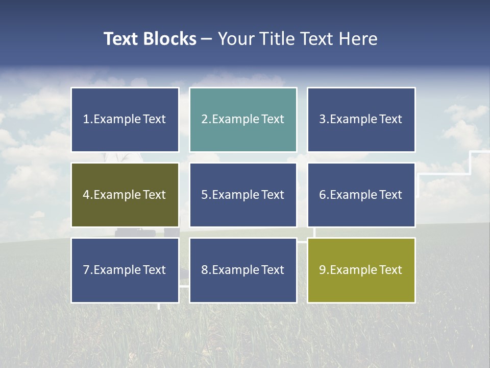 A Man Sitting On A Stair Going Up To The Sky PowerPoint Template