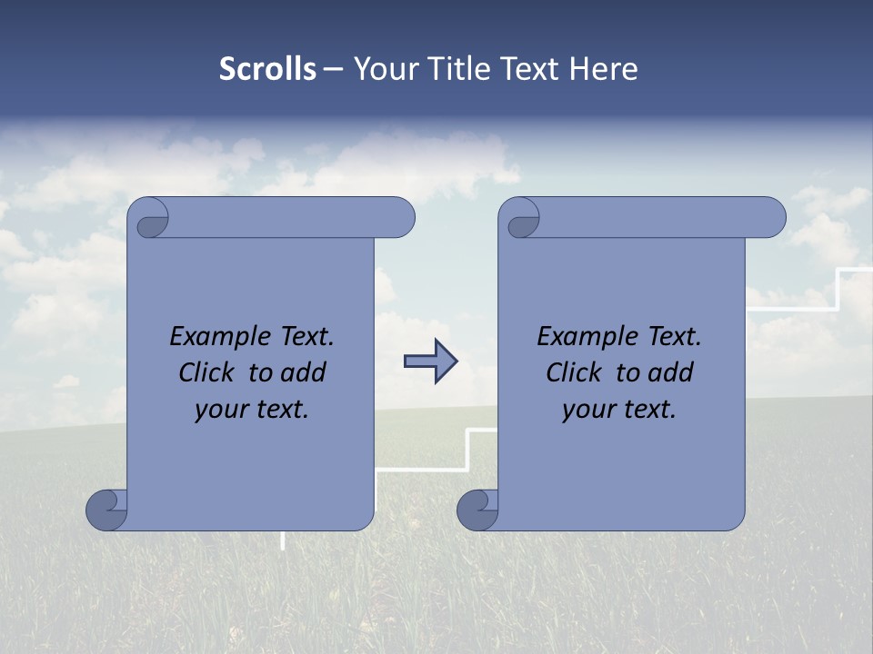 A Man Sitting On A Stair Going Up To The Sky PowerPoint Template