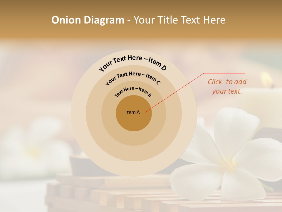 A Woman Getting A Back Massage With Candles PowerPoint Template