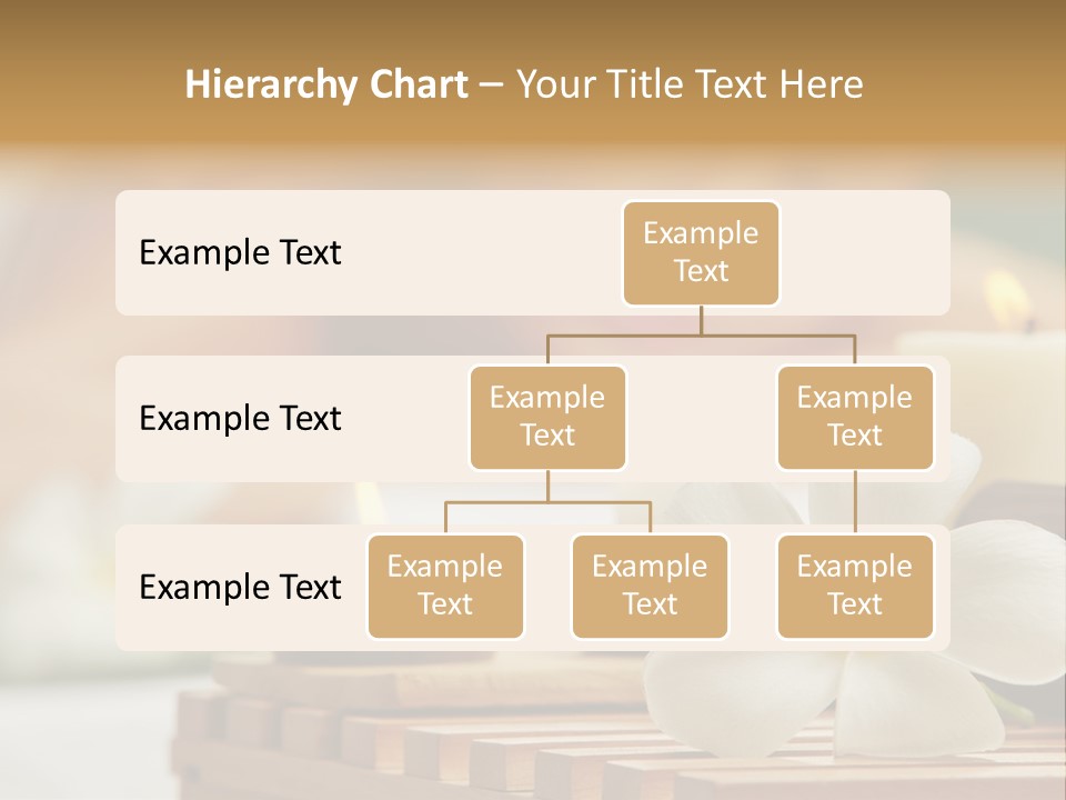 A Woman Getting A Back Massage With Candles PowerPoint Template