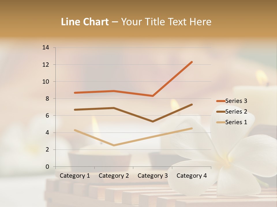A Woman Getting A Back Massage With Candles PowerPoint Template