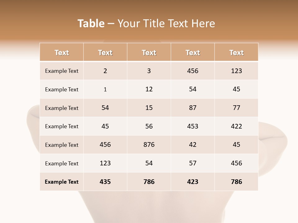 A Woman With Her Back To The Camera With Her Hands On Her Neck PowerPoint Template
