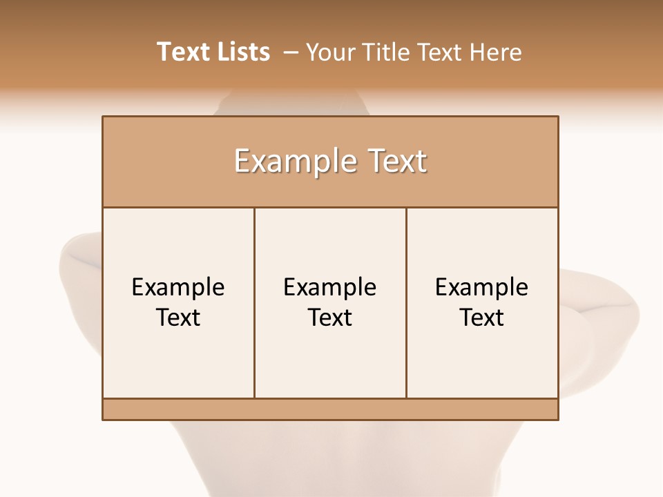 A Woman With Her Back To The Camera With Her Hands On Her Neck PowerPoint Template