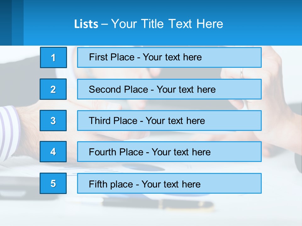 A Group Of People Sitting At A Table With A Tablet PowerPoint Template