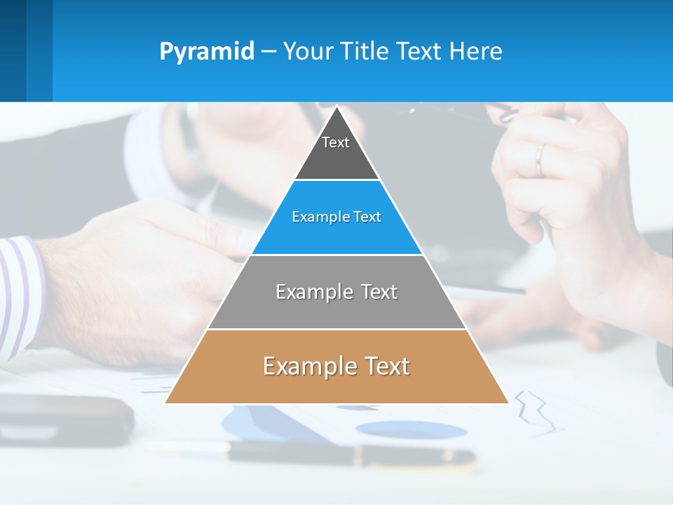 A Group Of People Sitting At A Table With A Tablet PowerPoint Template