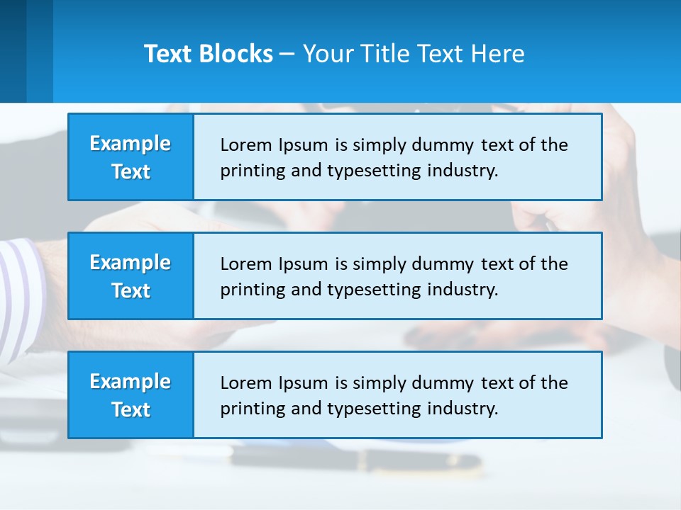 A Group Of People Sitting At A Table With A Tablet PowerPoint Template