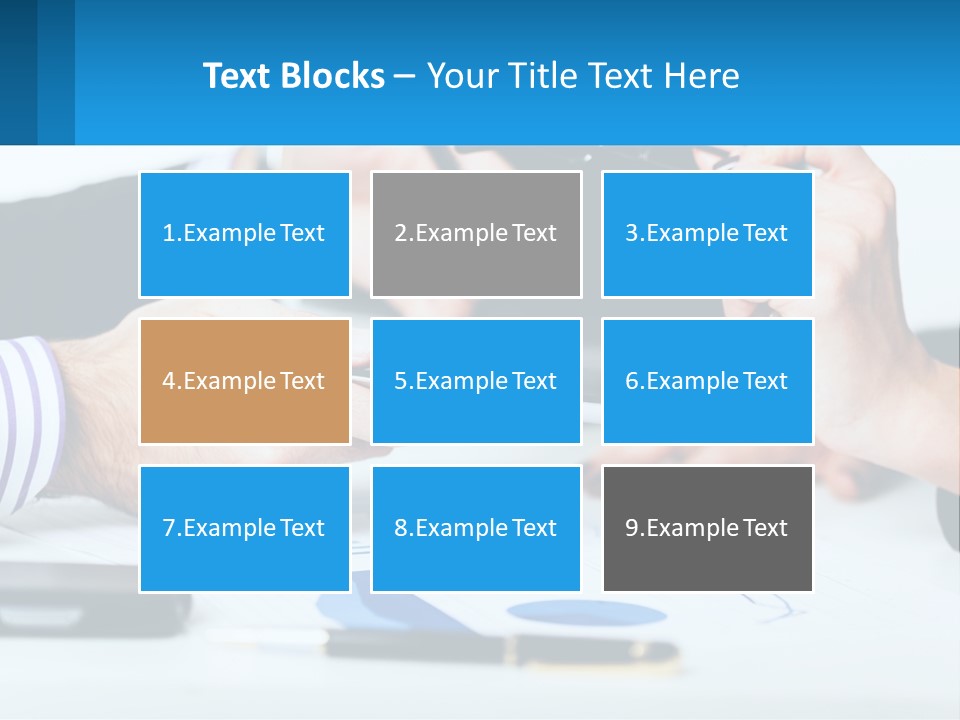 A Group Of People Sitting At A Table With A Tablet PowerPoint Template