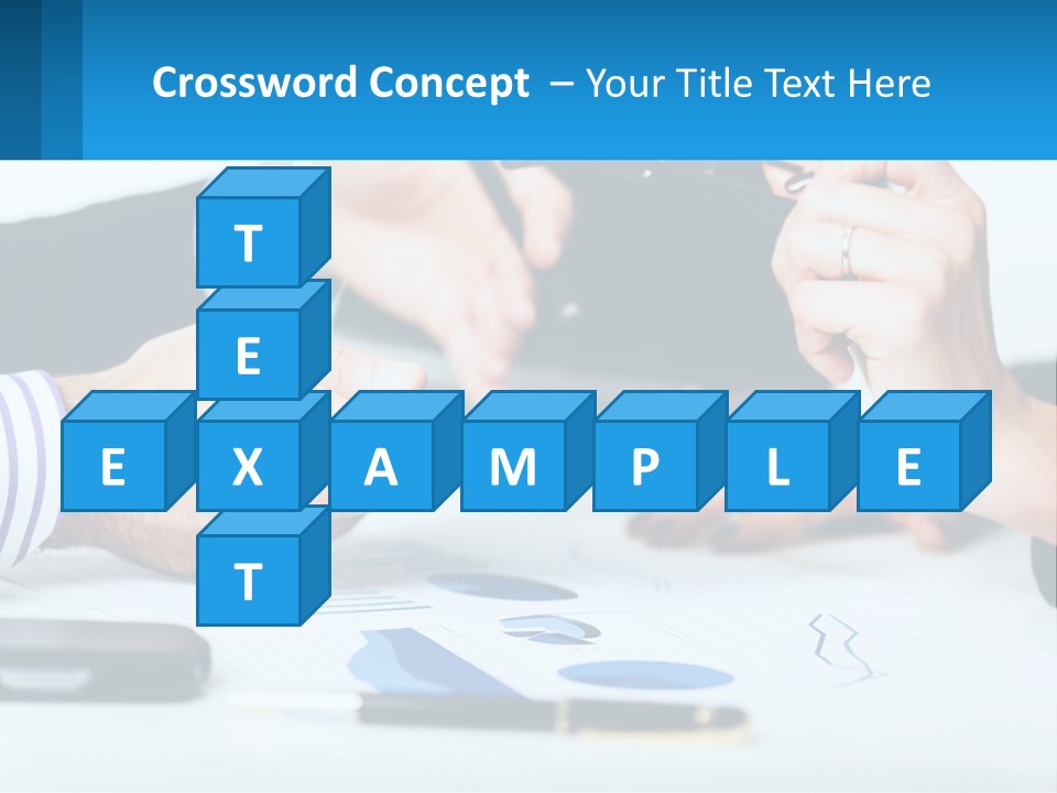 A Group Of People Sitting At A Table With A Tablet PowerPoint Template