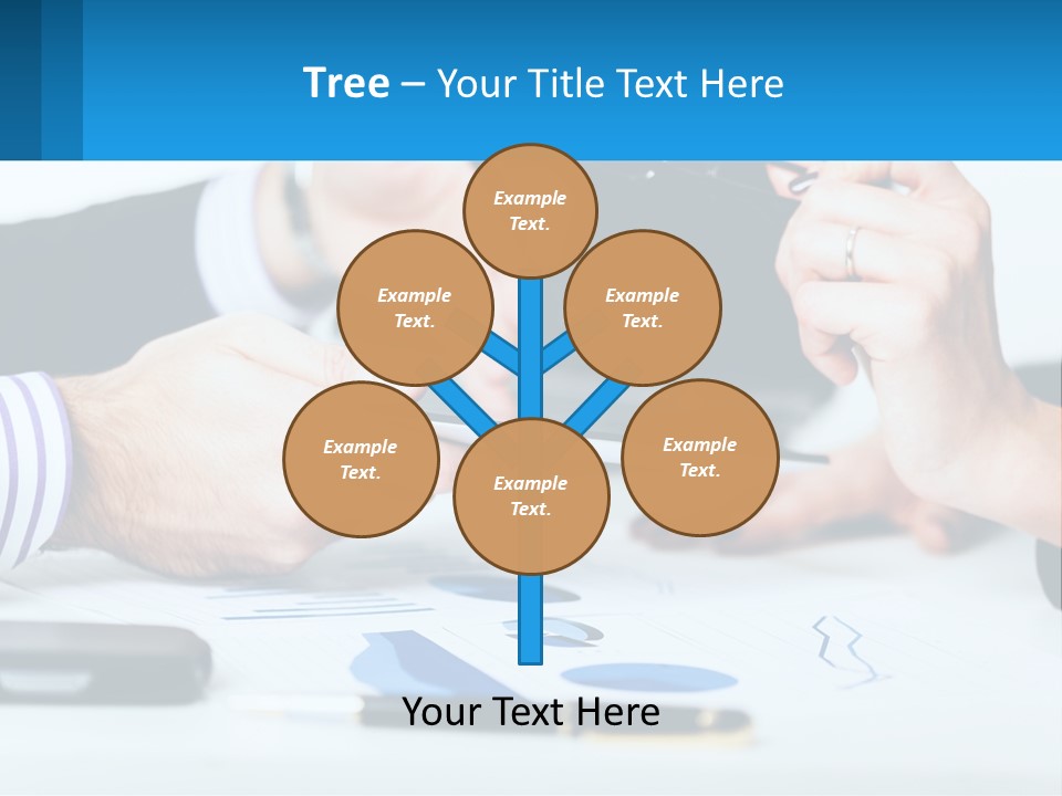 A Group Of People Sitting At A Table With A Tablet PowerPoint Template