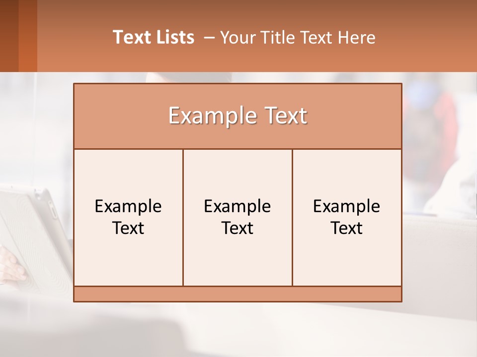 A Woman Talking On A Cell Phone While Using A Laptop PowerPoint Template