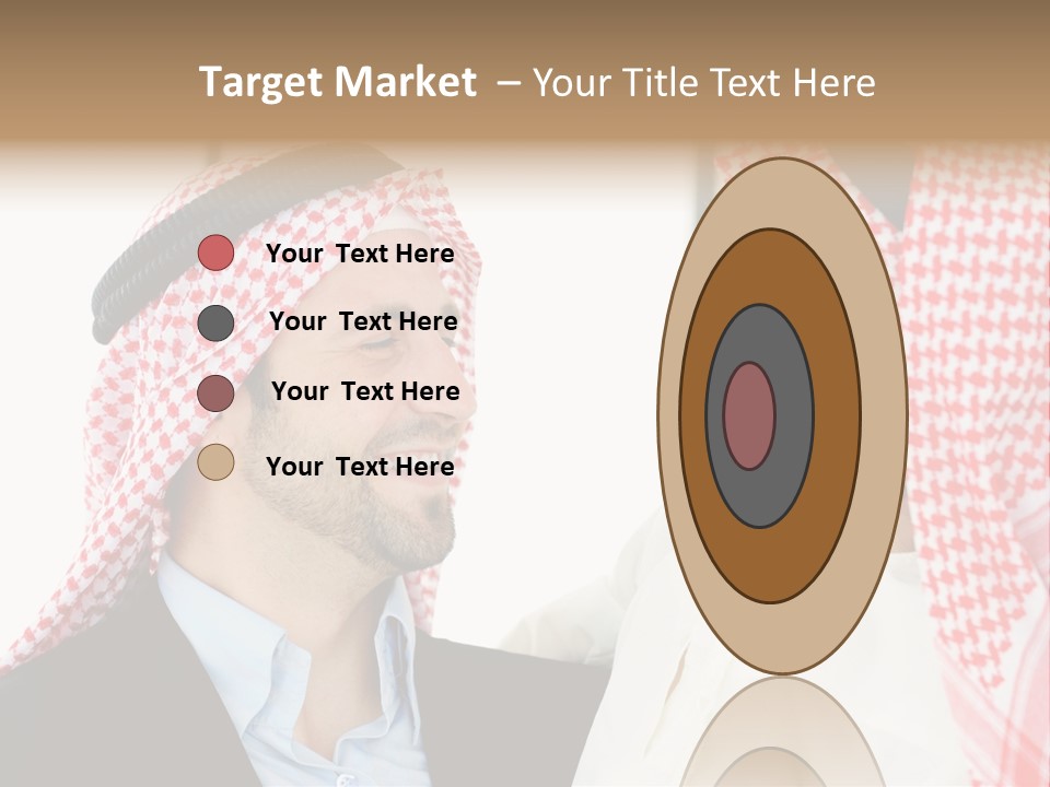 A Man And A Woman Wearing Headscarves Powerpoint Template PowerPoint Template