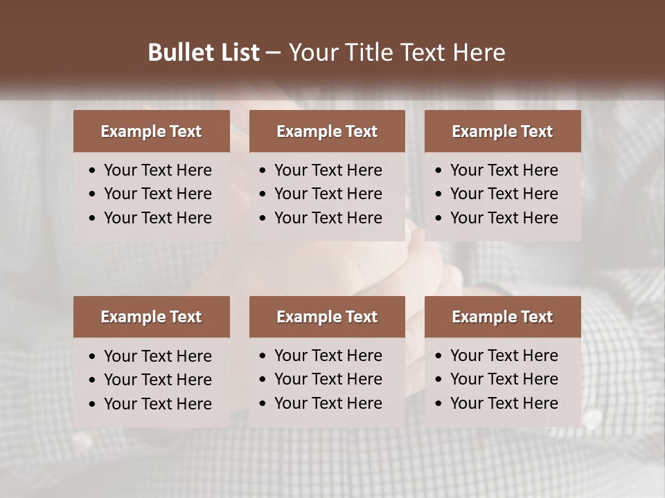 A Man Is Holding His Hand Up To The Camera PowerPoint Template