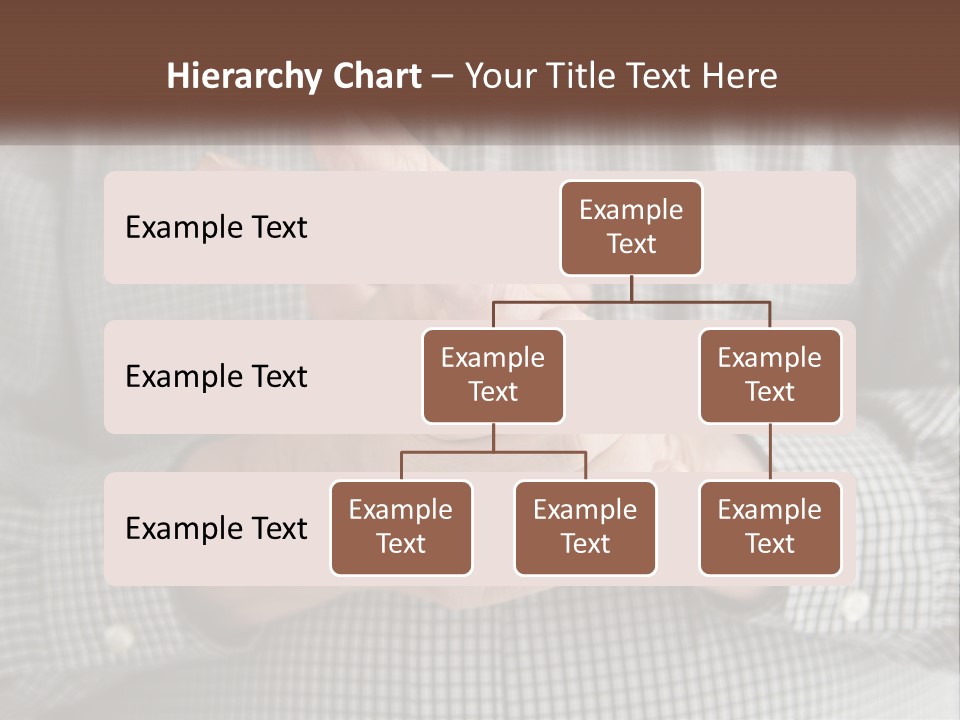 A Man Is Holding His Hand Up To The Camera PowerPoint Template