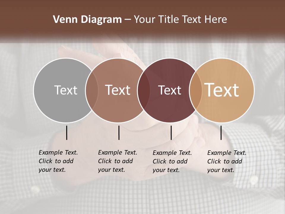 A Man Is Holding His Hand Up To The Camera PowerPoint Template