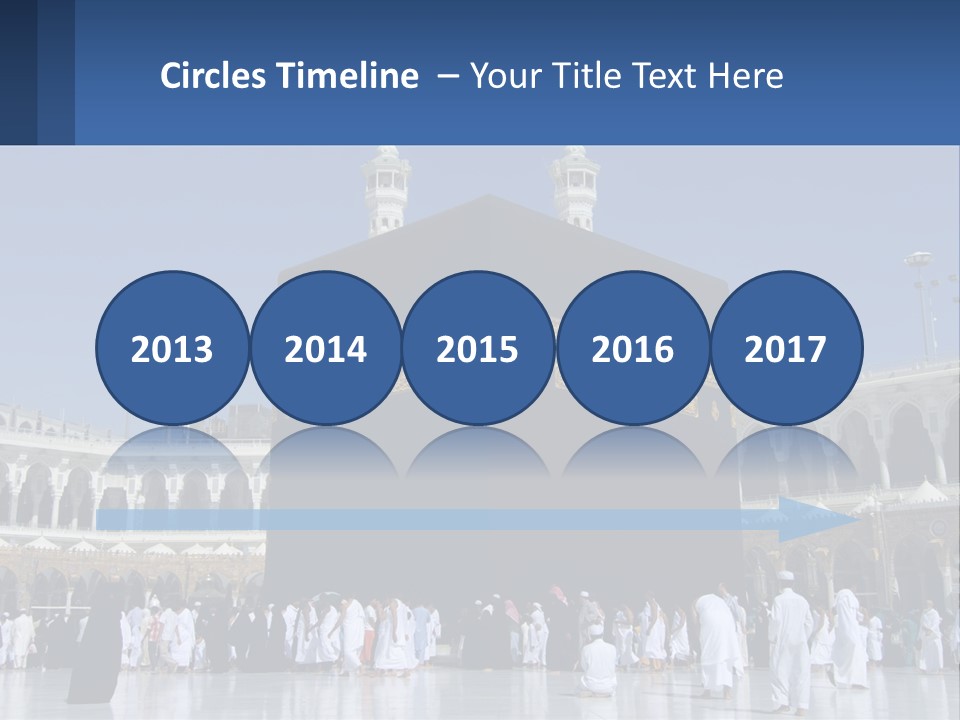 A Group Of People Standing In Front Of A Building PowerPoint Template