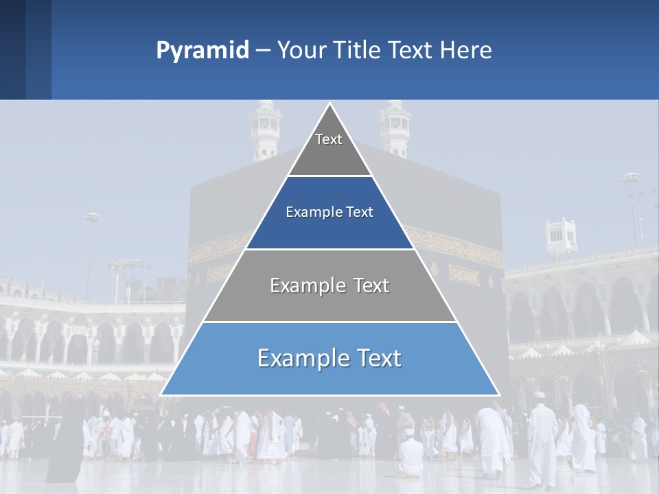 A Group Of People Standing In Front Of A Building PowerPoint Template