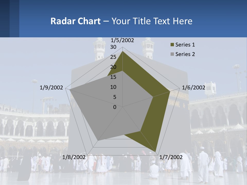 A Group Of People Standing In Front Of A Building PowerPoint Template