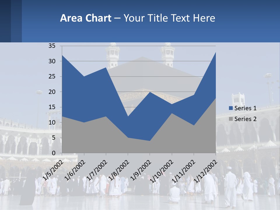 A Group Of People Standing In Front Of A Building PowerPoint Template