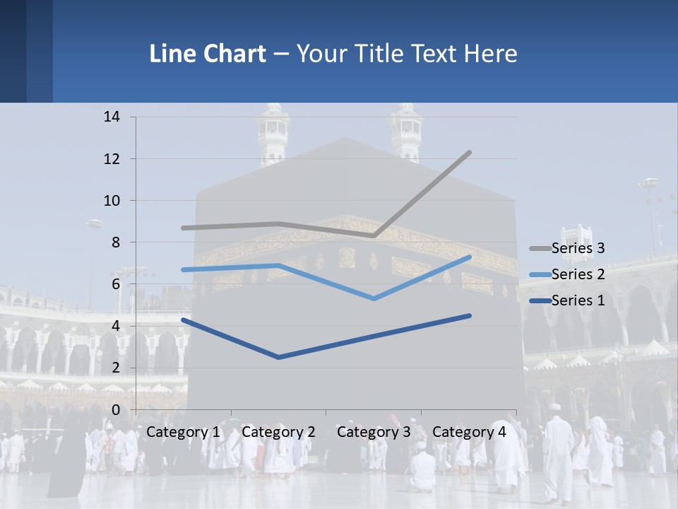 A Group Of People Standing In Front Of A Building PowerPoint Template