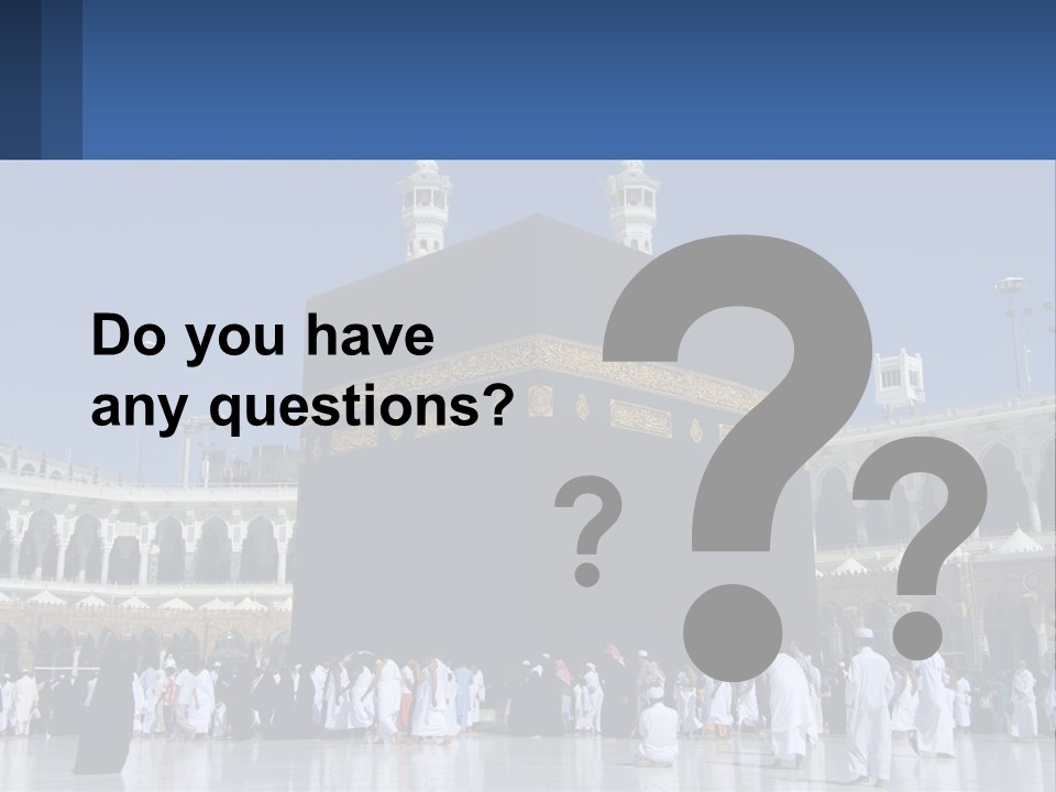 A Group Of People Standing In Front Of A Building PowerPoint Template