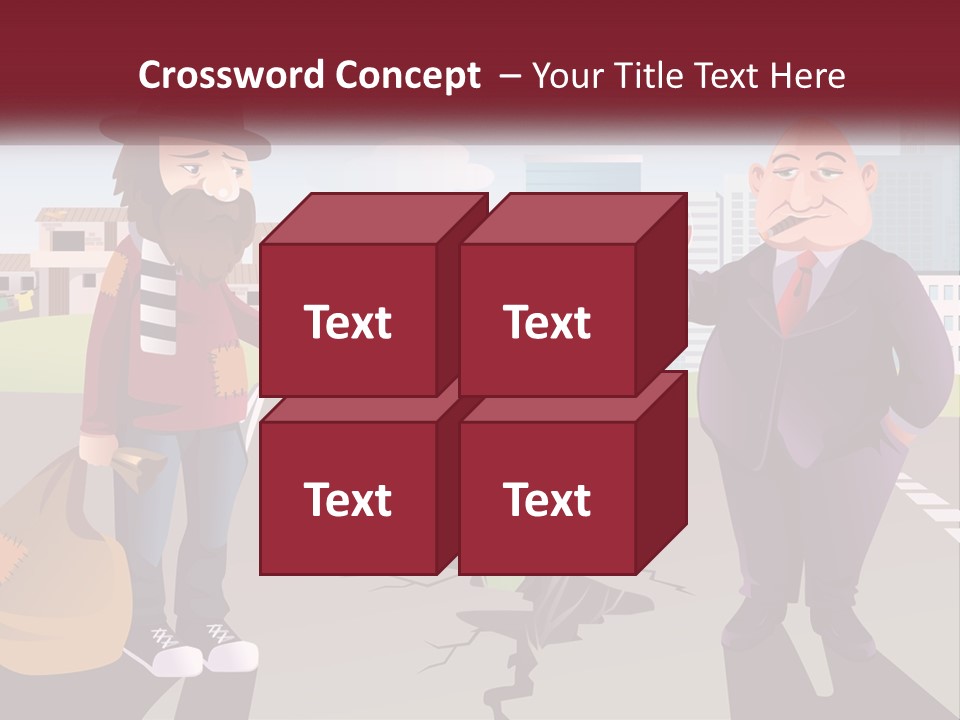 A Man Holding A Glass Of Wine Standing Next To Another Man PowerPoint Template