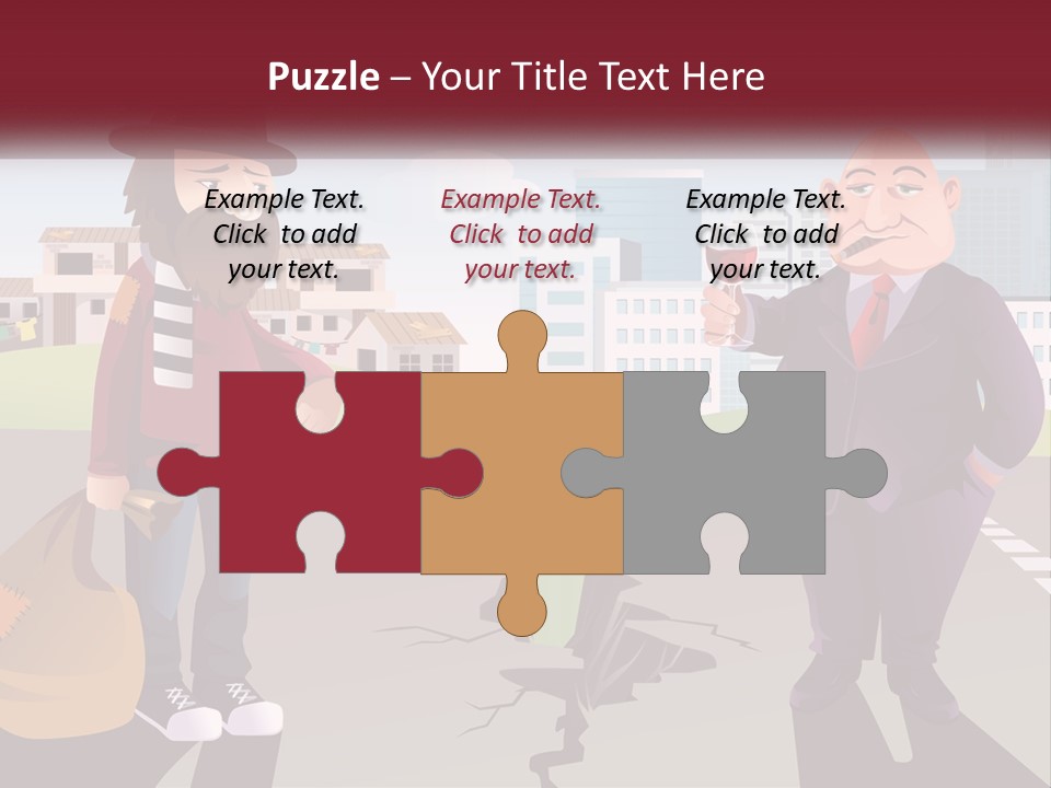 A Man Holding A Glass Of Wine Standing Next To Another Man PowerPoint Template