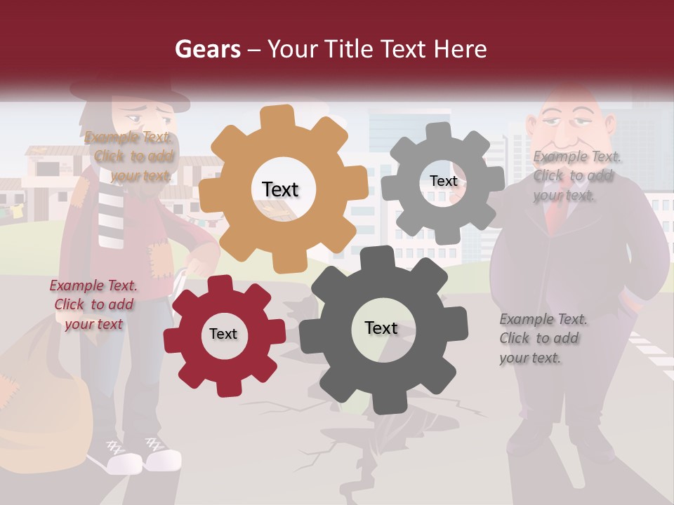 A Man Holding A Glass Of Wine Standing Next To Another Man PowerPoint Template