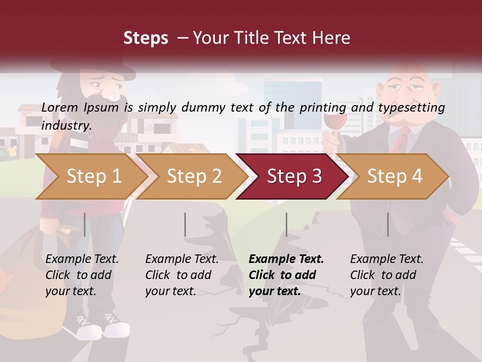 A Man Holding A Glass Of Wine Standing Next To Another Man PowerPoint Template