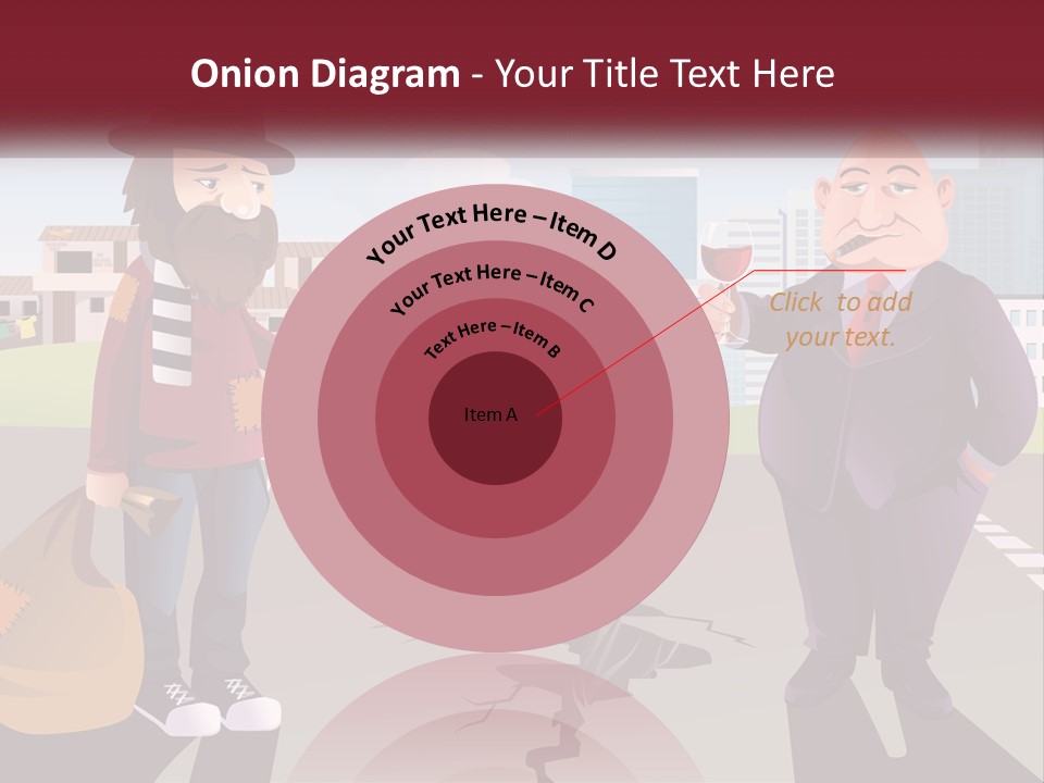 A Man Holding A Glass Of Wine Standing Next To Another Man PowerPoint Template