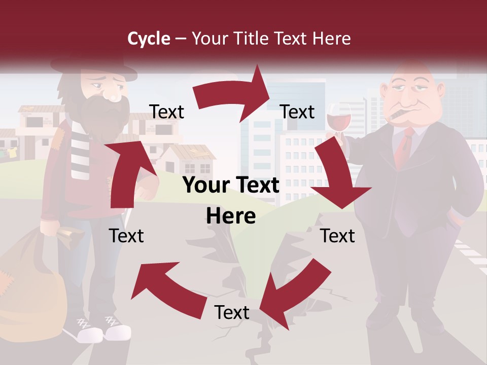 A Man Holding A Glass Of Wine Standing Next To Another Man PowerPoint Template