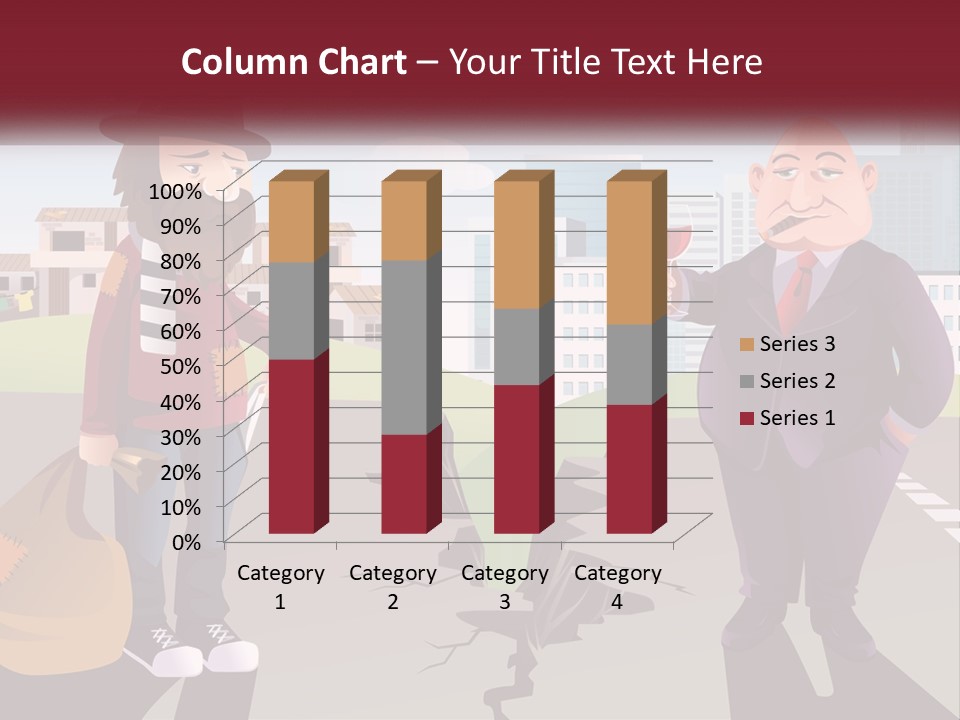 A Man Holding A Glass Of Wine Standing Next To Another Man PowerPoint Template