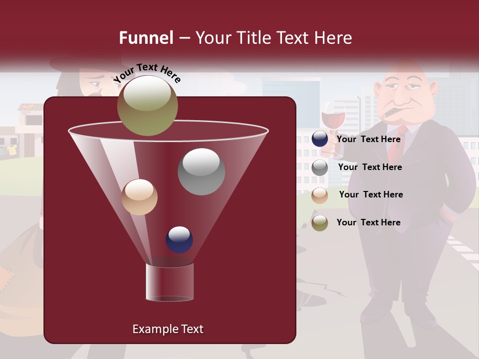 A Man Holding A Glass Of Wine Standing Next To Another Man PowerPoint Template