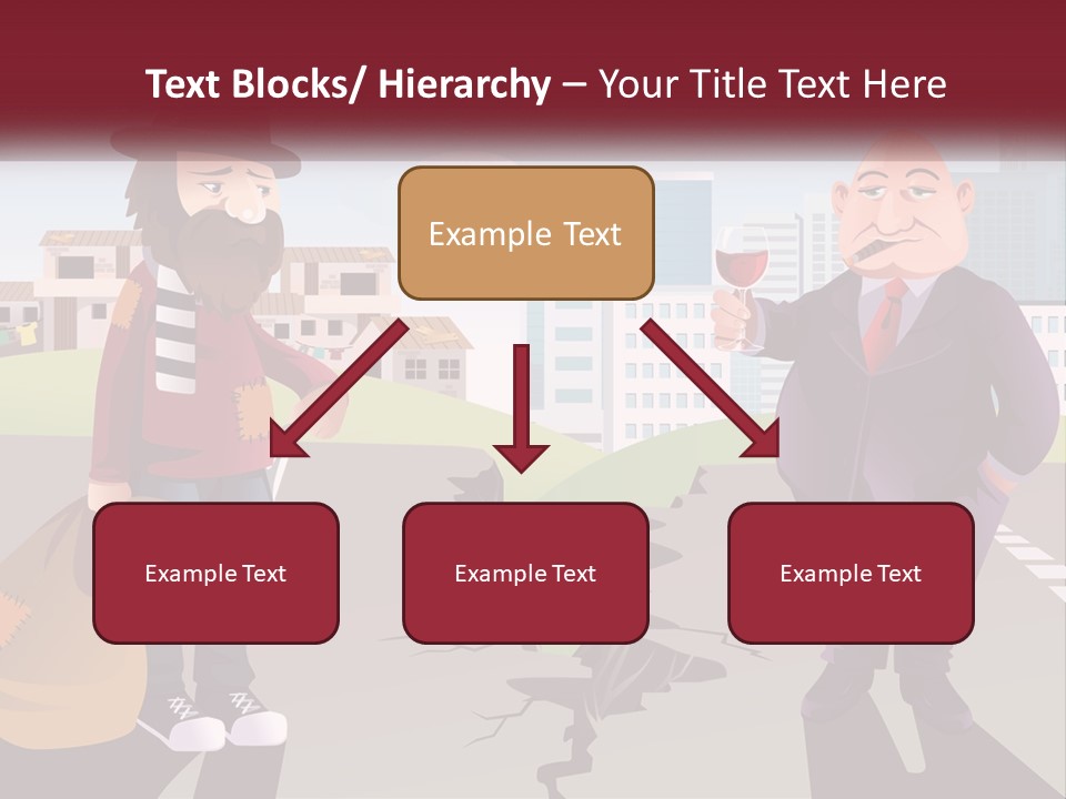 A Man Holding A Glass Of Wine Standing Next To Another Man PowerPoint Template