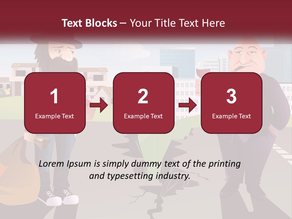 A Man Holding A Glass Of Wine Standing Next To Another Man PowerPoint Template