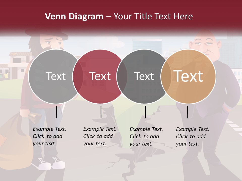 A Man Holding A Glass Of Wine Standing Next To Another Man PowerPoint Template