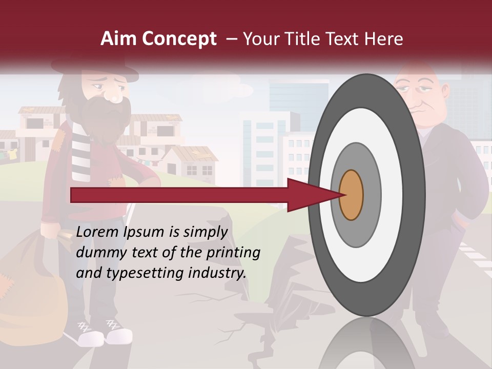 A Man Holding A Glass Of Wine Standing Next To Another Man PowerPoint Template