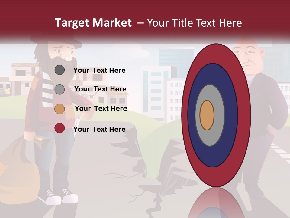 A Man Holding A Glass Of Wine Standing Next To Another Man PowerPoint Template