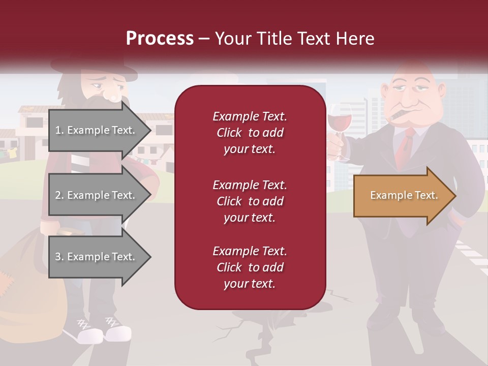 A Man Holding A Glass Of Wine Standing Next To Another Man PowerPoint Template