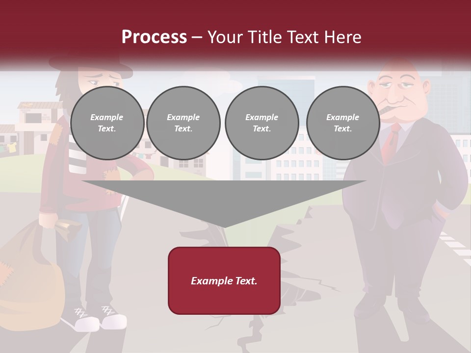 A Man Holding A Glass Of Wine Standing Next To Another Man PowerPoint Template