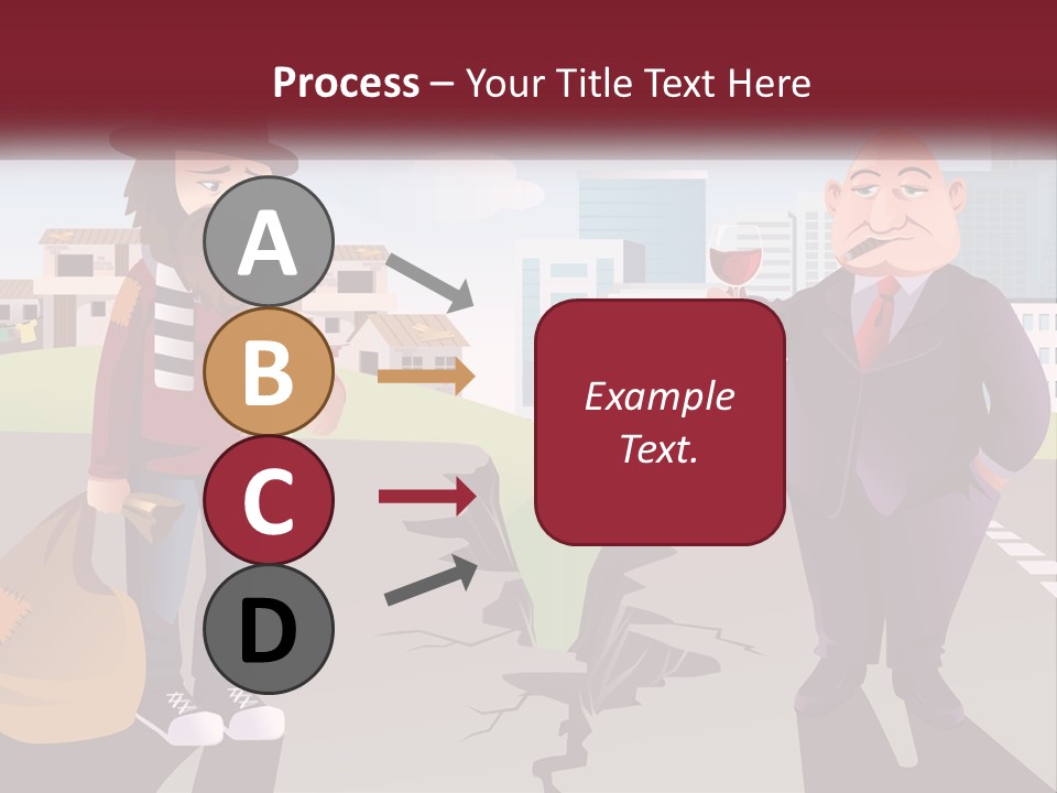 A Man Holding A Glass Of Wine Standing Next To Another Man PowerPoint Template