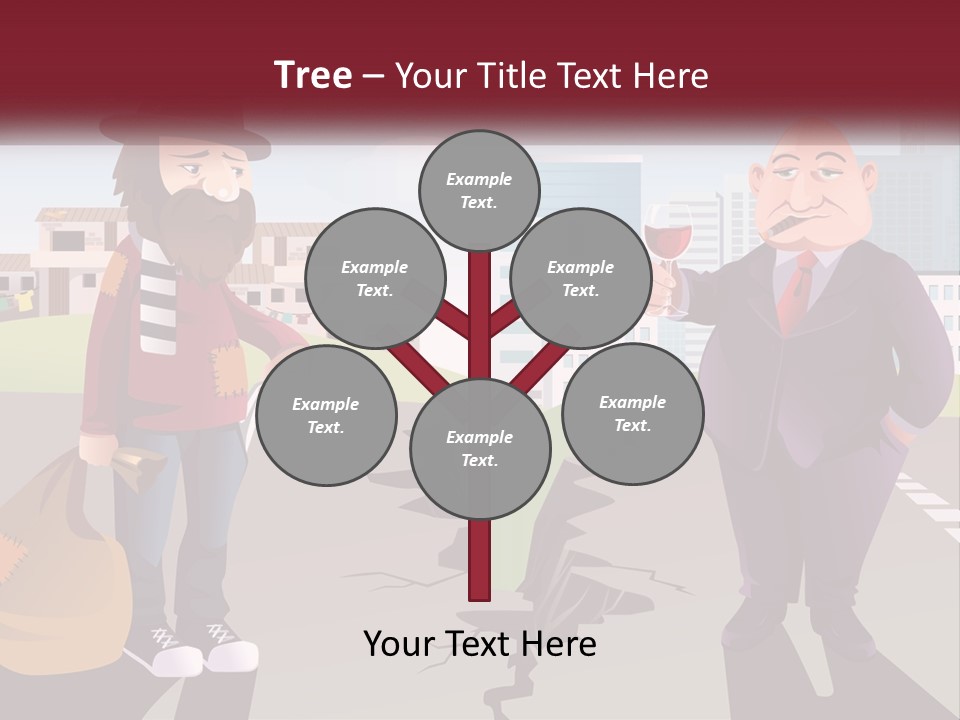A Man Holding A Glass Of Wine Standing Next To Another Man PowerPoint Template