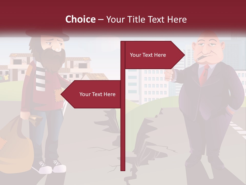 A Man Holding A Glass Of Wine Standing Next To Another Man PowerPoint Template