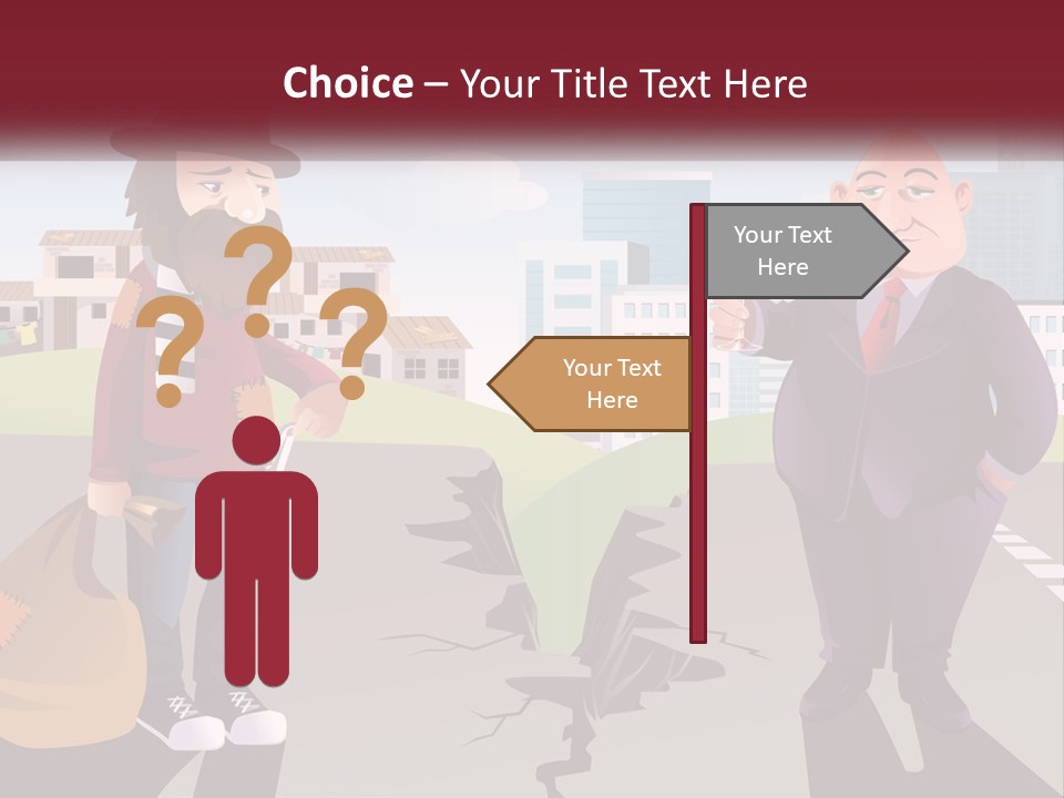 A Man Holding A Glass Of Wine Standing Next To Another Man PowerPoint Template